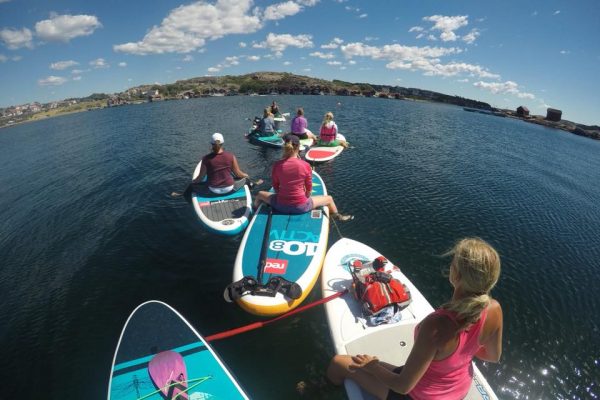 Stand Up Paddling Yoga